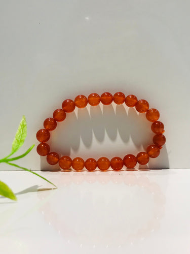 Orange Beads Bracelet